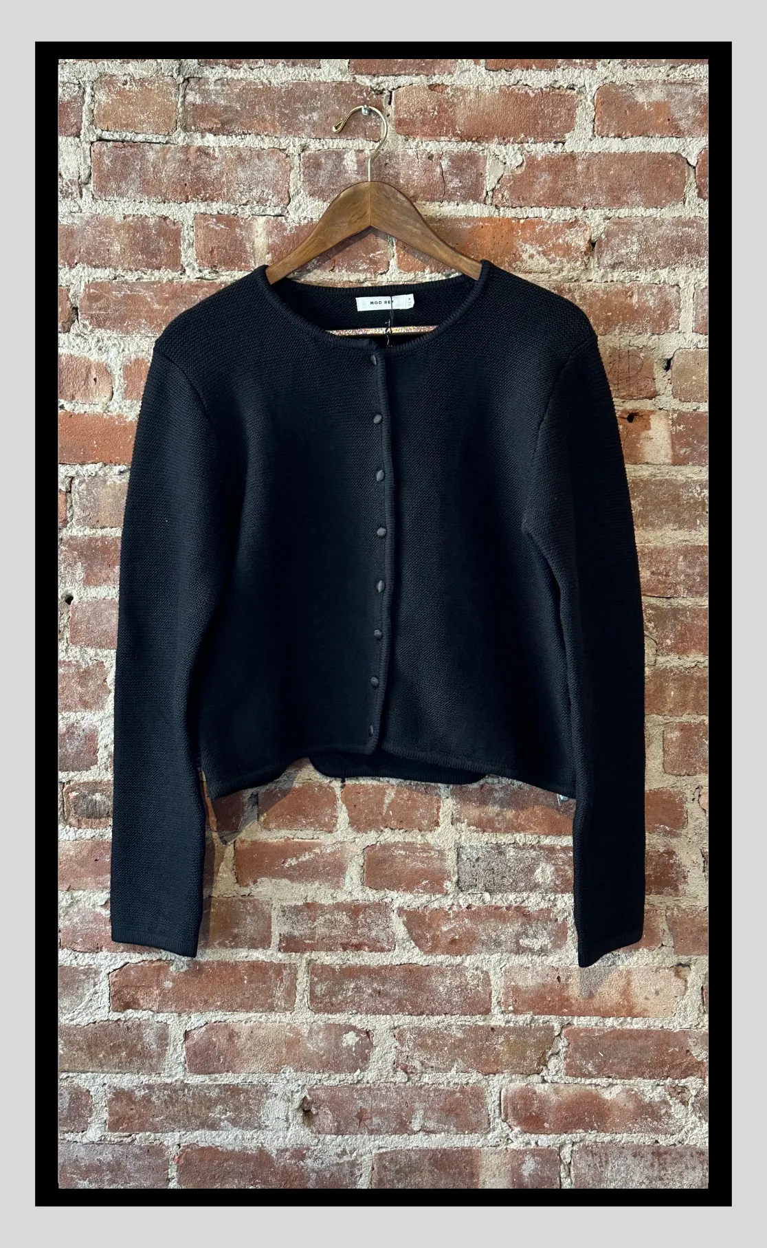 Black Cardigan Jacket