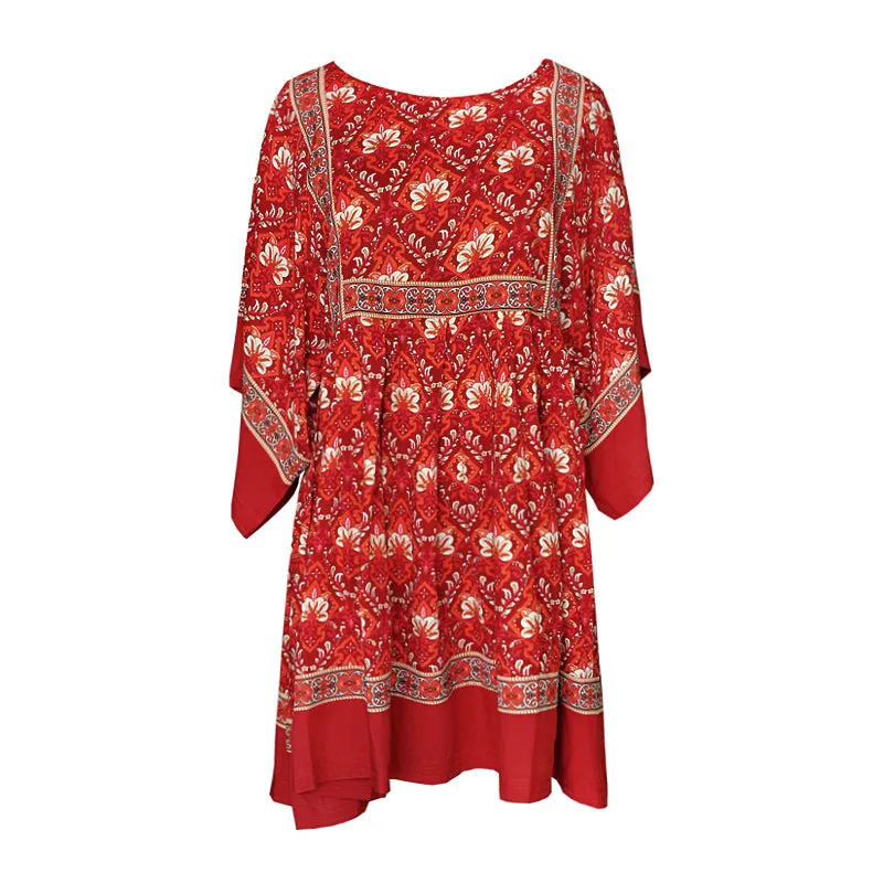 Bohemian Loose Comfy Dress