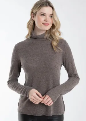 Cashmere Harper Light Weight
Funnel Neck- An instant classic! Available in burgundy, heather mushroom, black and charcoal
