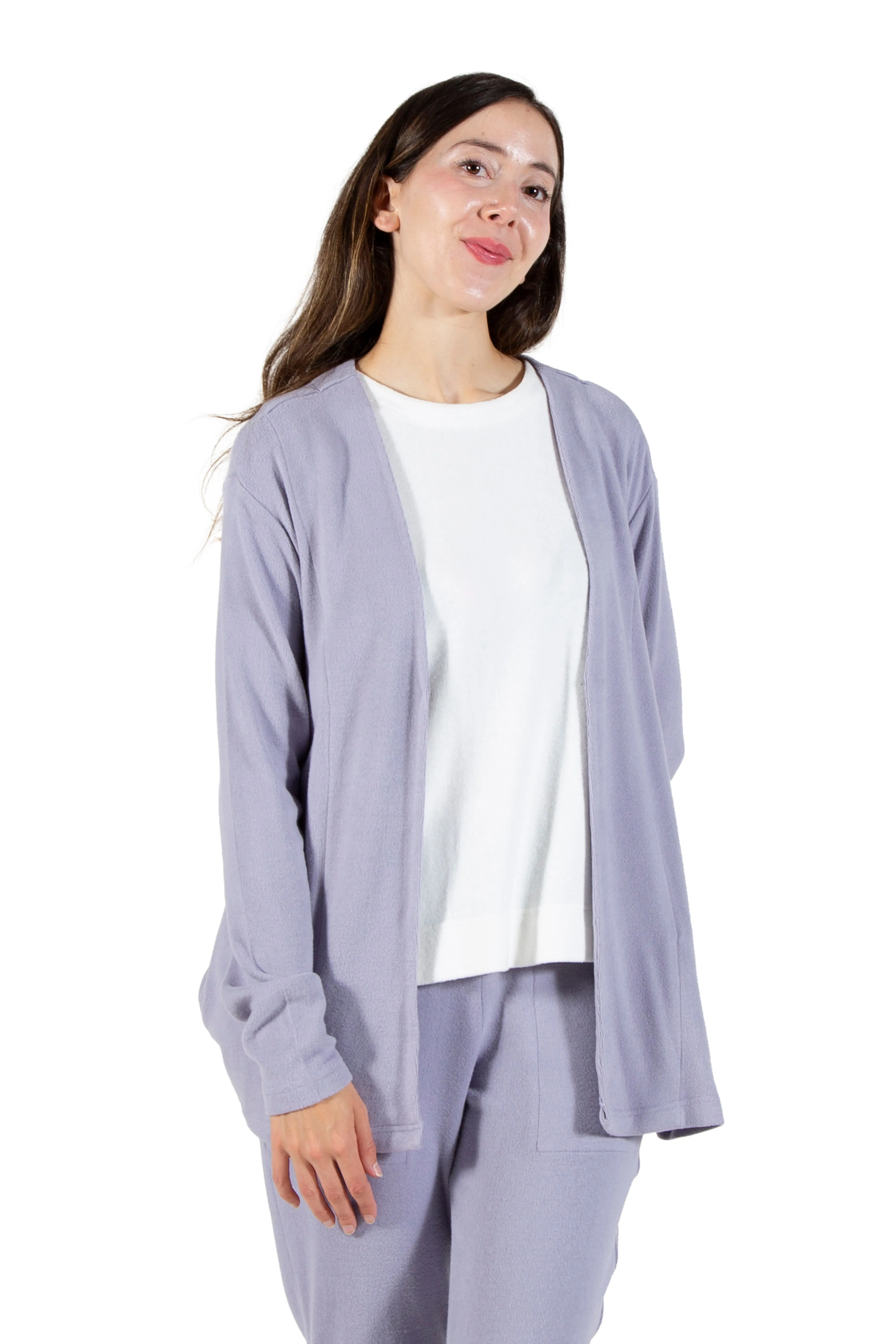 Comfort Luxe Collection Cozy Knit Open Cardigan