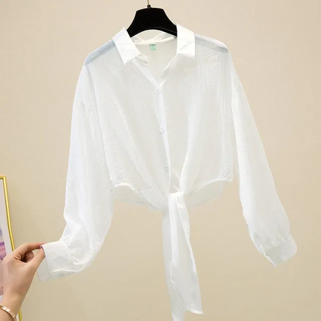 Cute Long Sleve Blouse