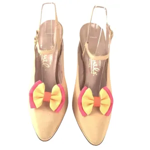 Italian Yellow Heels