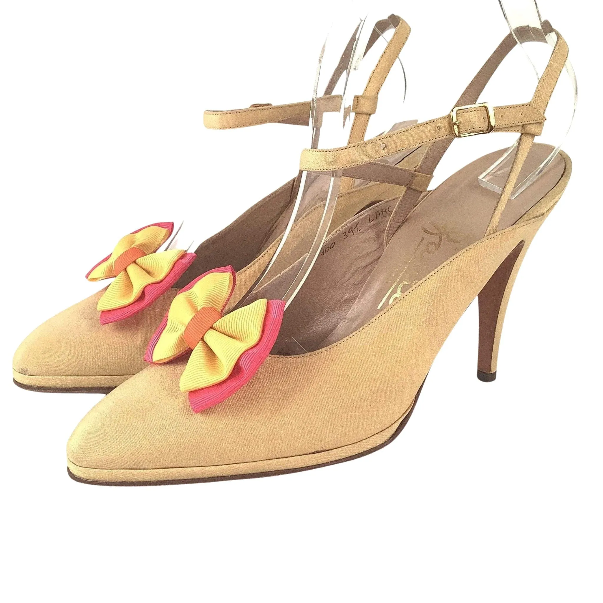 Italian Yellow Heels