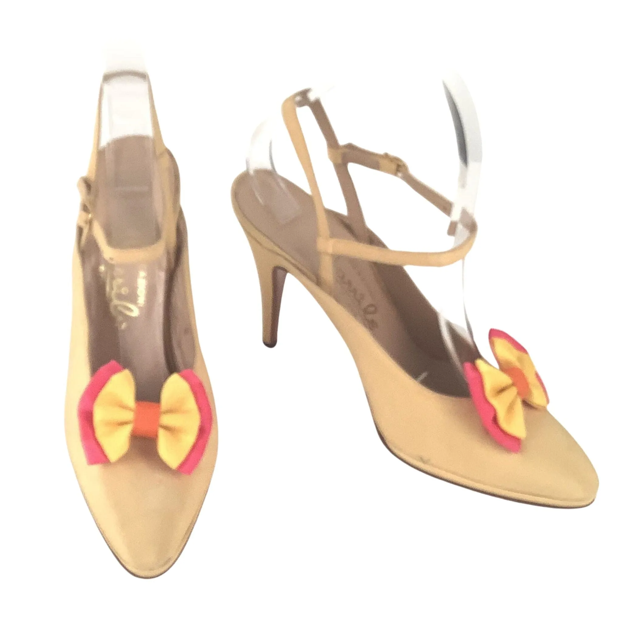 Italian Yellow Heels