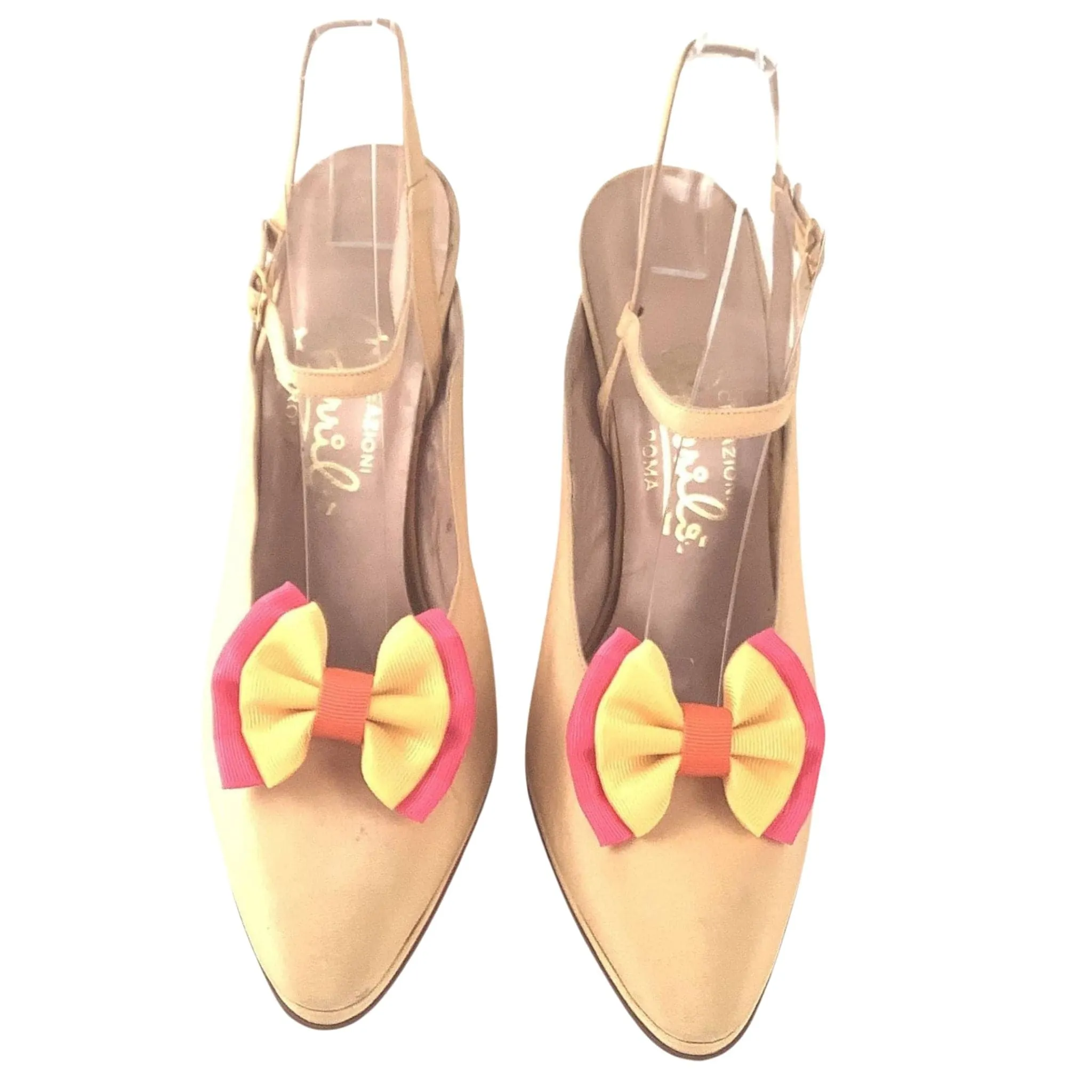 Italian Yellow Heels