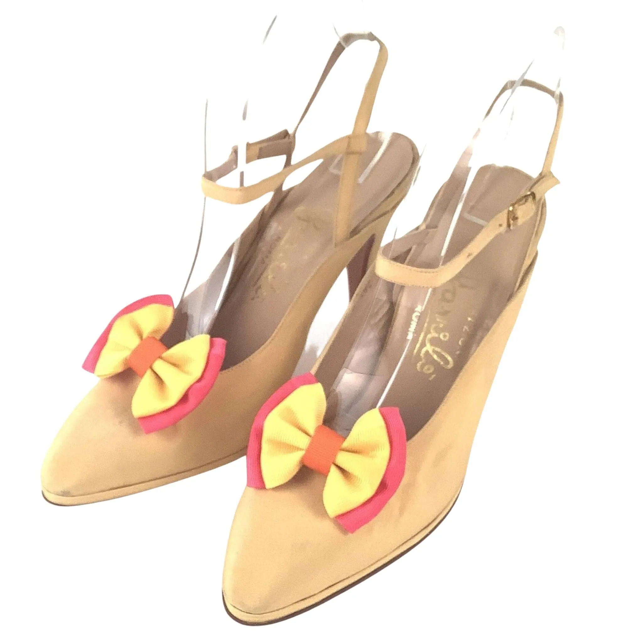 Italian Yellow Heels