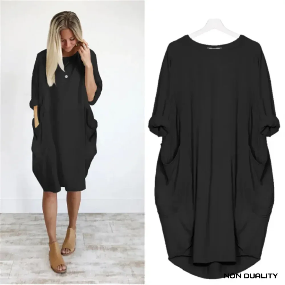 Non Duality | Comfy Pocket Dress