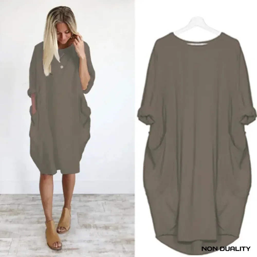 Non Duality | Comfy Pocket Dress