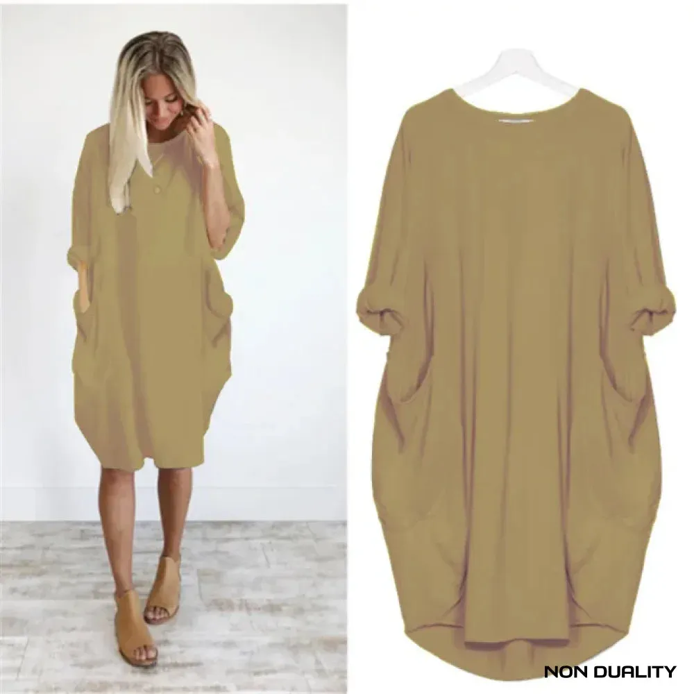 Non Duality | Comfy Pocket Dress