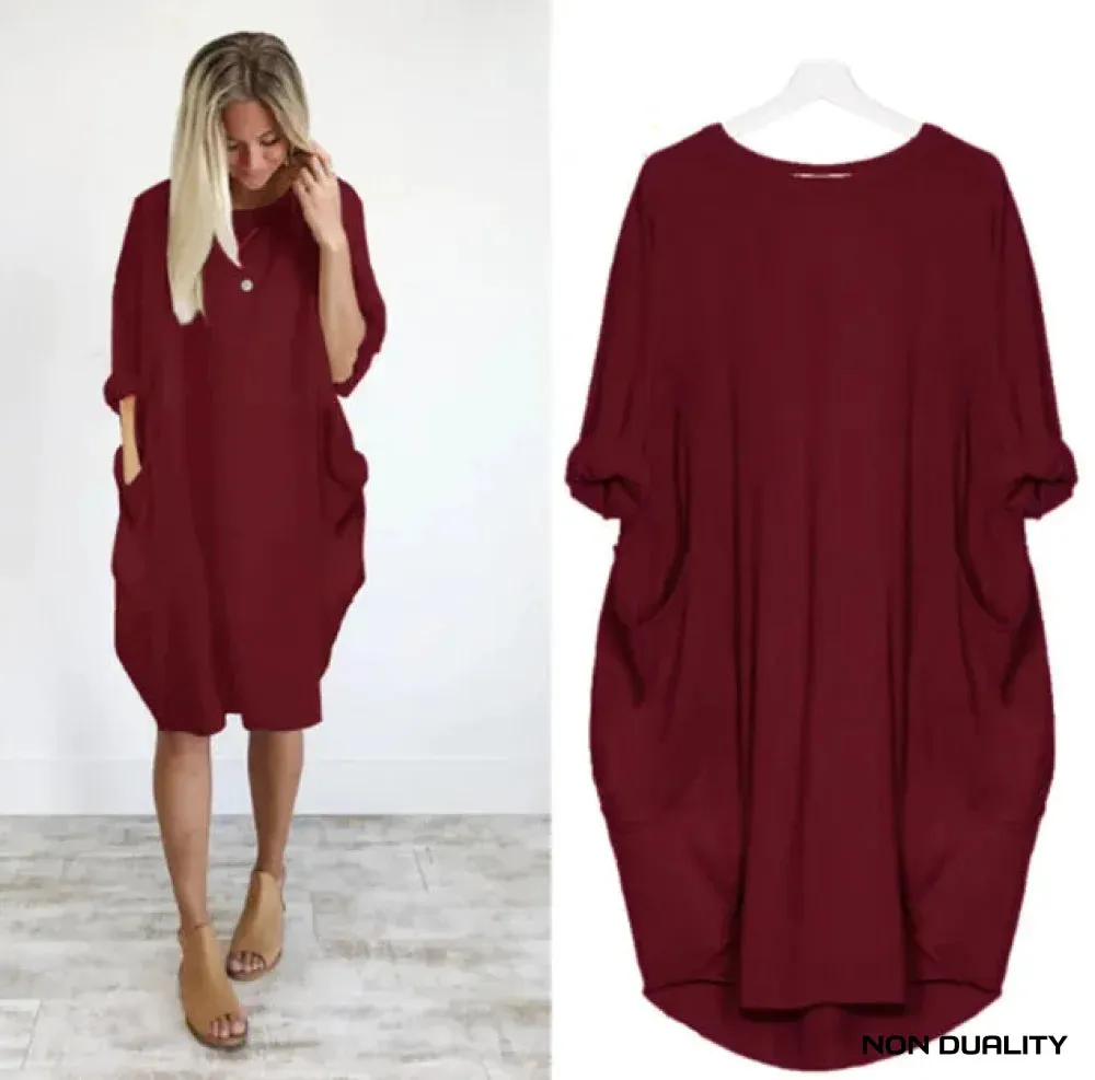 Non Duality | Comfy Pocket Dress