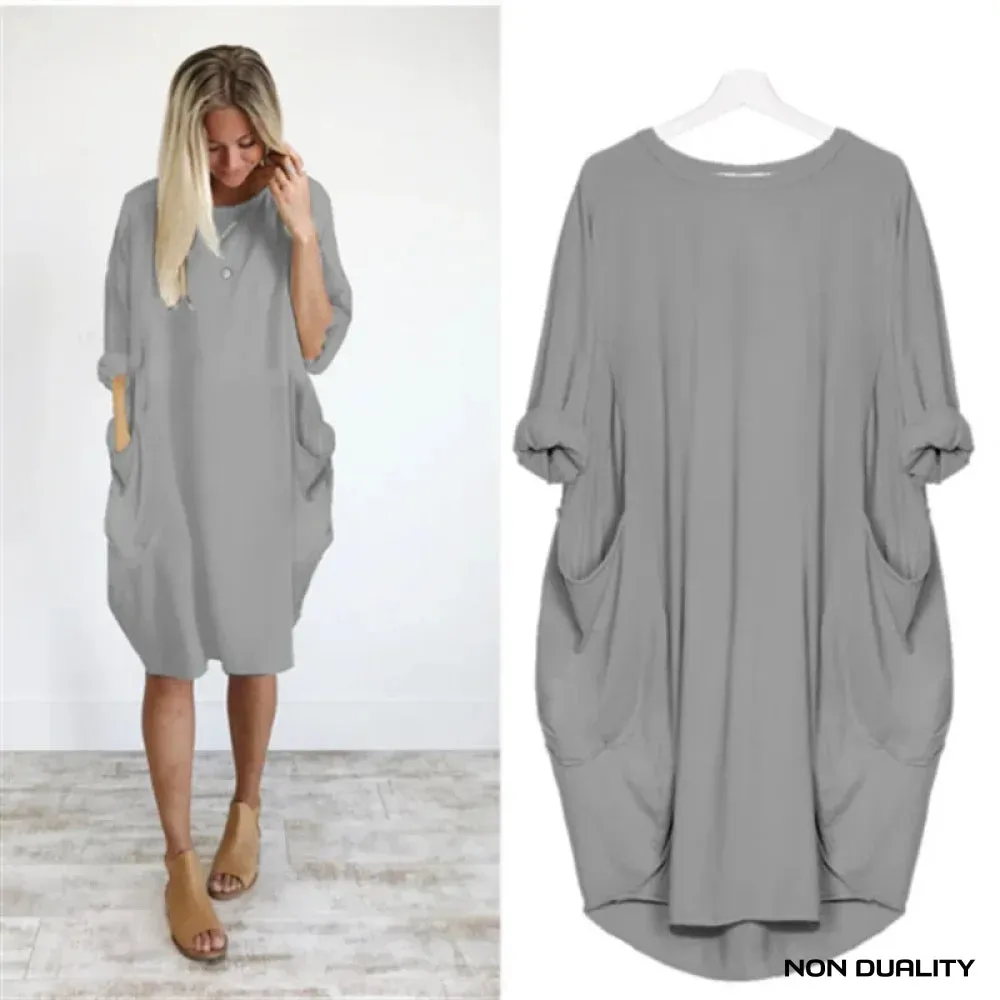Non Duality | Comfy Pocket Dress