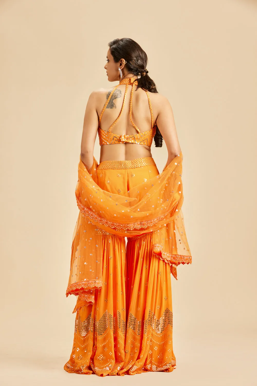 Orange Garara Set