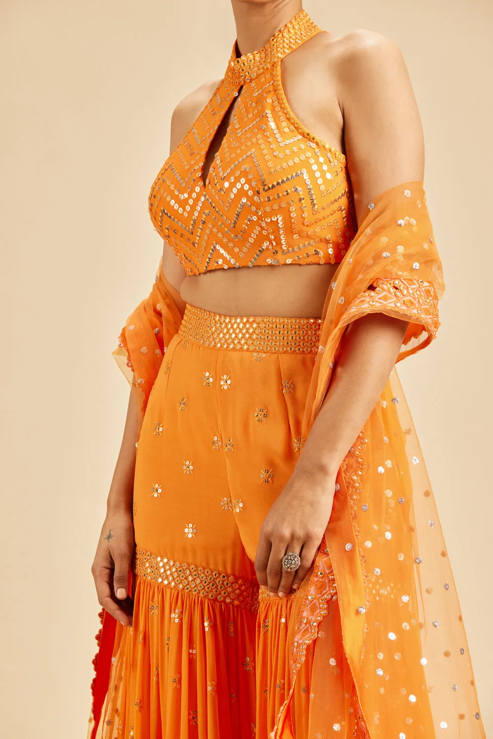Orange Garara Set