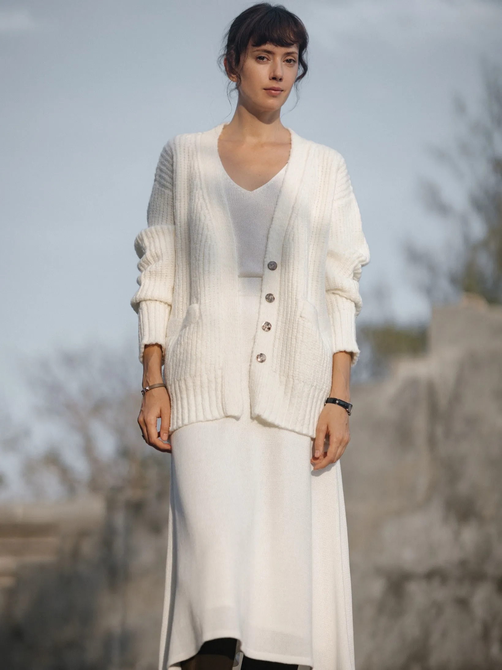 Rayon Knit Skirt