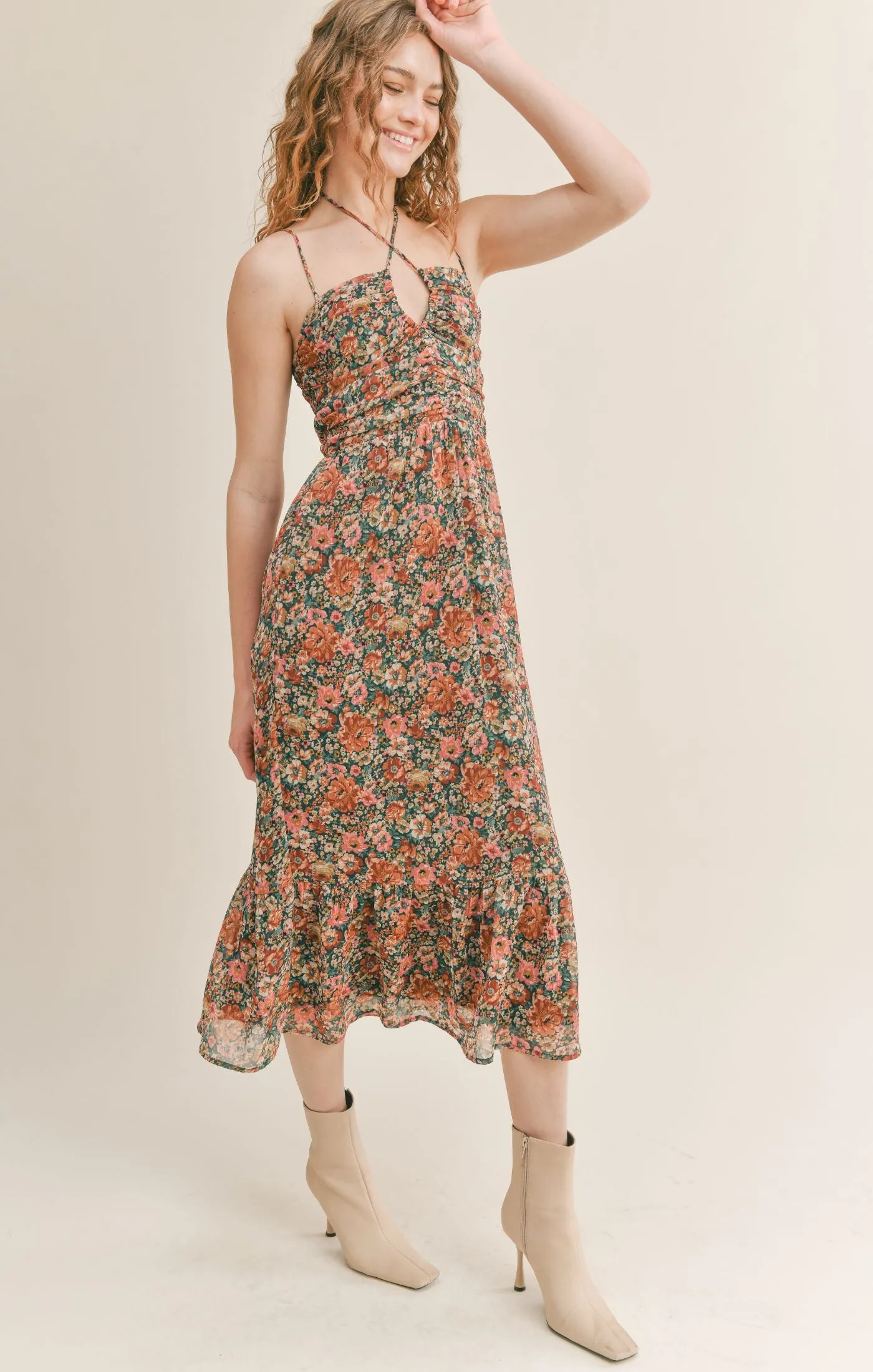 Vinatge Academic Midi Dress