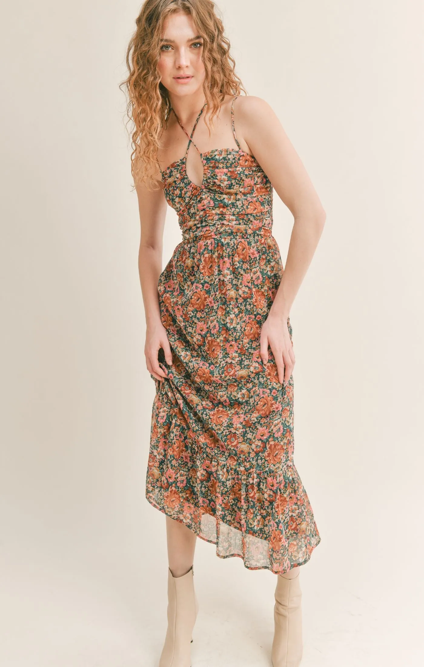 Vinatge Academic Midi Dress