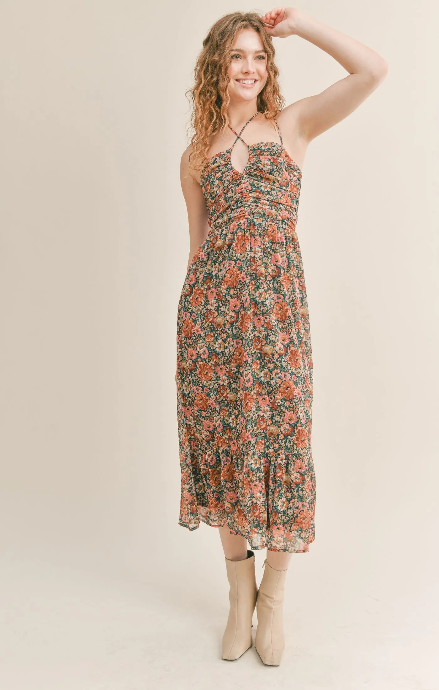 Vinatge Academic Midi Dress