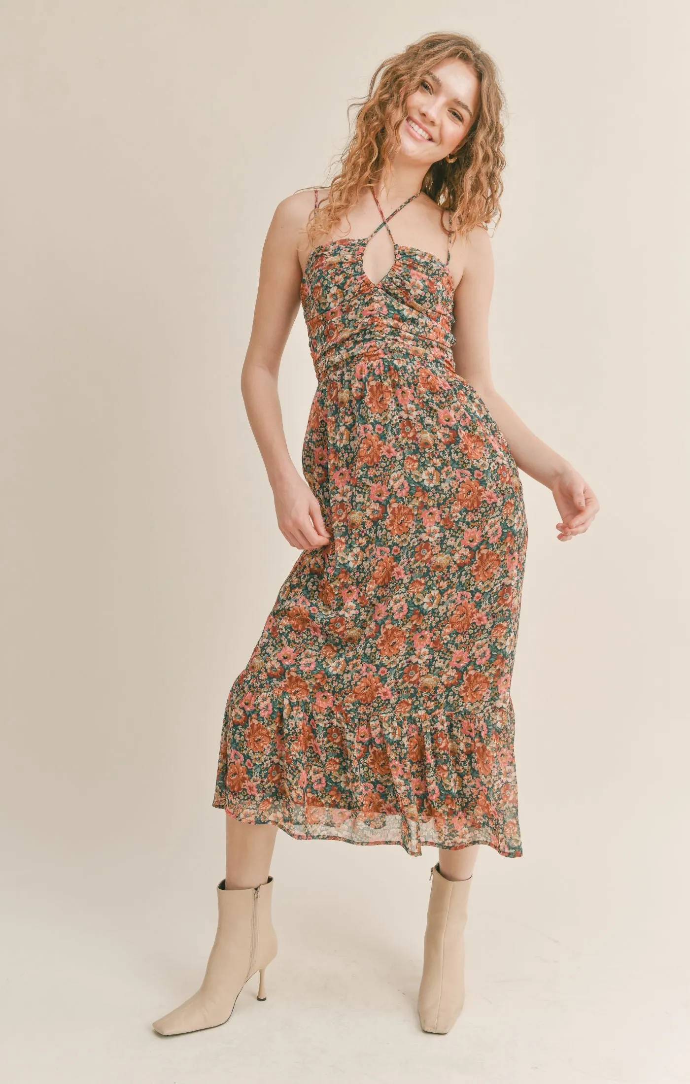 Vinatge Academic Midi Dress