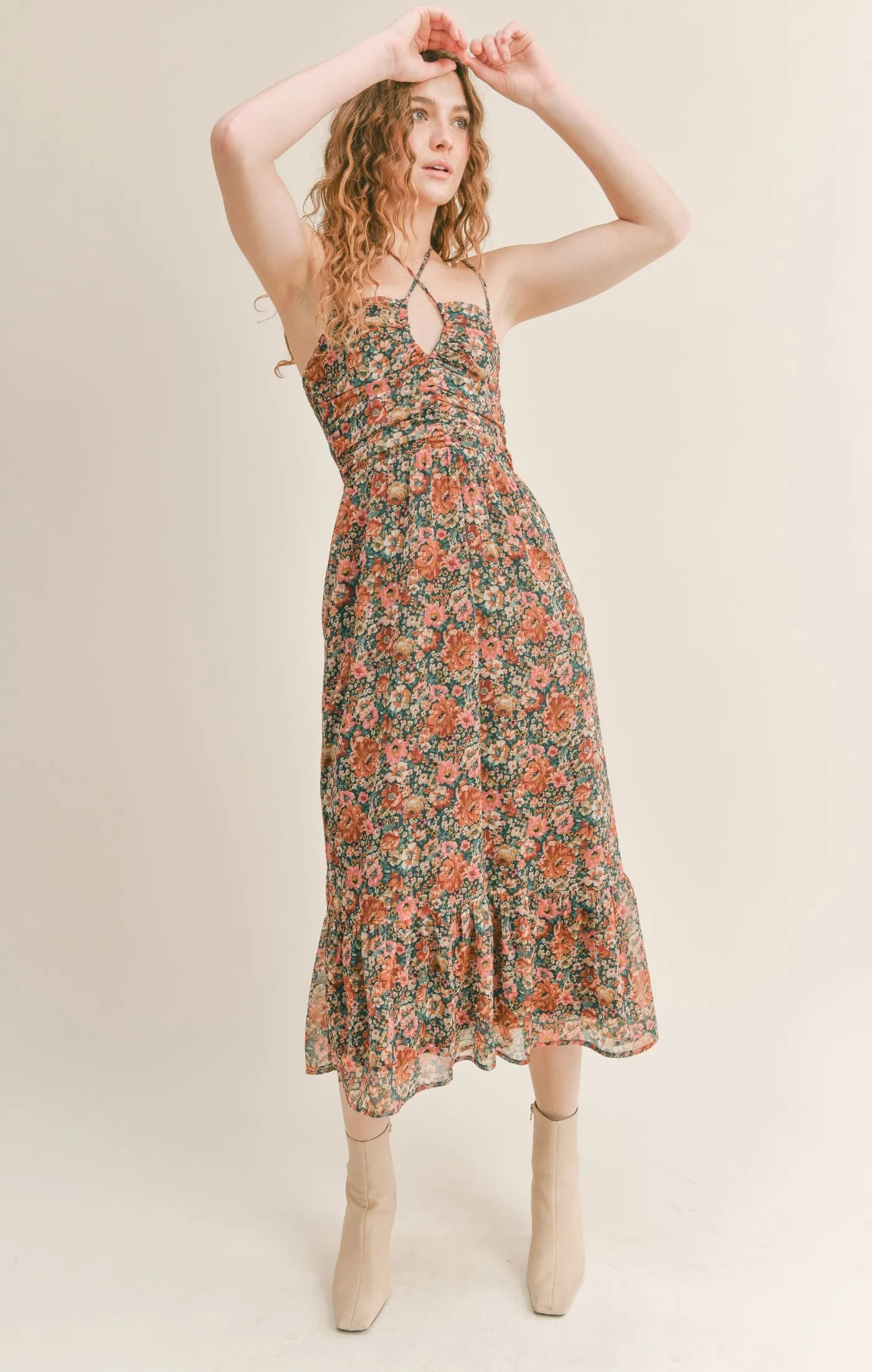 Vinatge Academic Midi Dress