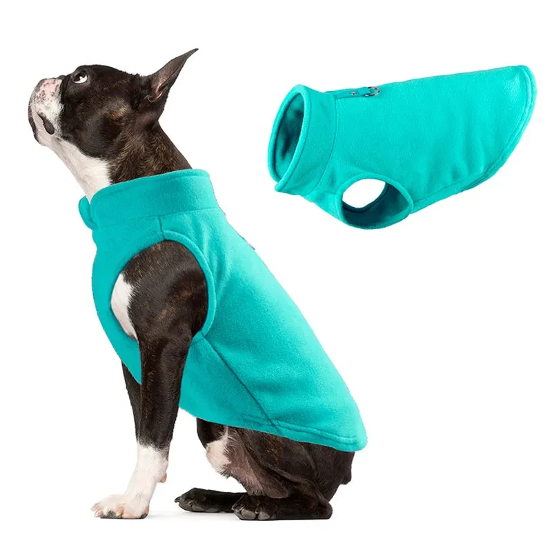 Warm Fleece Vest for Small Dogs - Winter Apparel for Puppies and Small Breeds