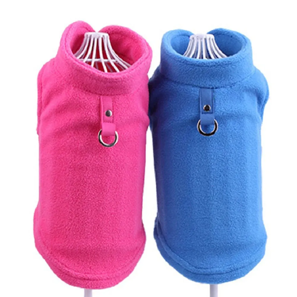 Warm Fleece Vest for Small Dogs - Winter Apparel for Puppies and Small Breeds