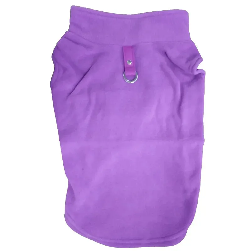 Warm Fleece Vest for Small Dogs - Winter Apparel for Puppies and Small Breeds