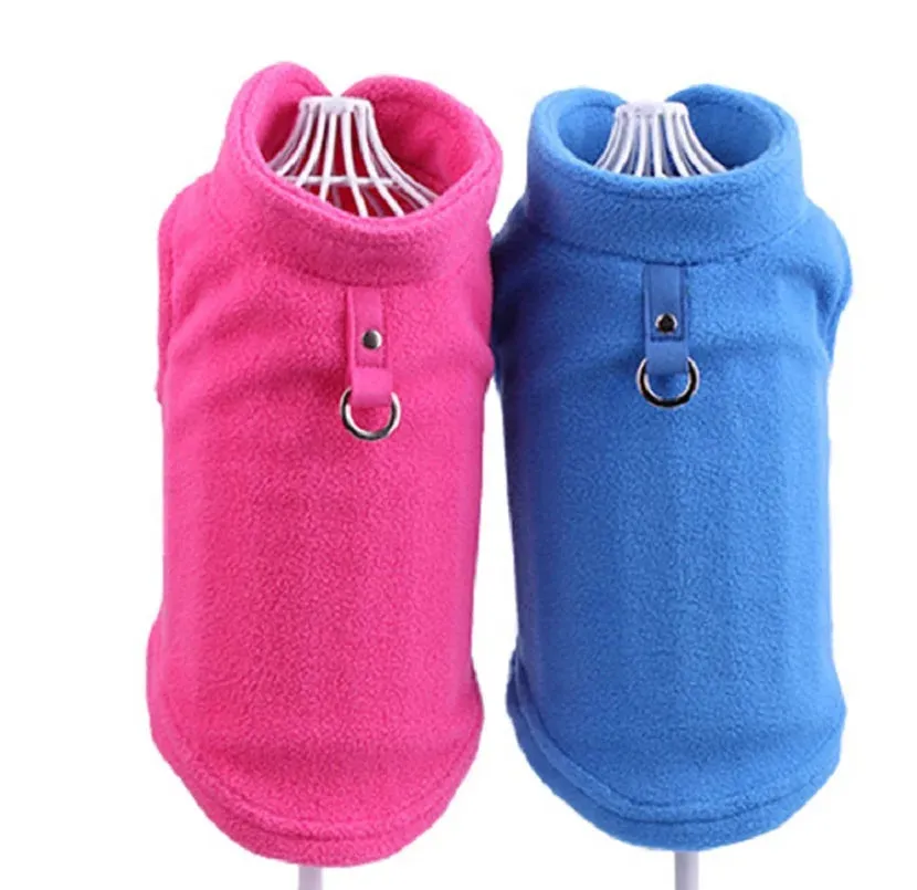 Warm Fleece Vest for Small Dogs - Winter Apparel for Puppies and Small Breeds