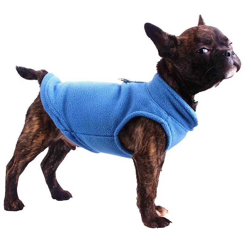 Warm Fleece Vest for Small Dogs - Winter Apparel for Puppies and Small Breeds