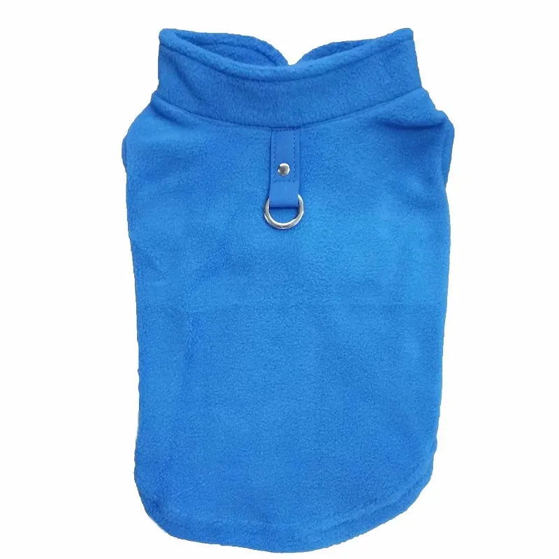 Warm Fleece Vest for Small Dogs - Winter Apparel for Puppies and Small Breeds