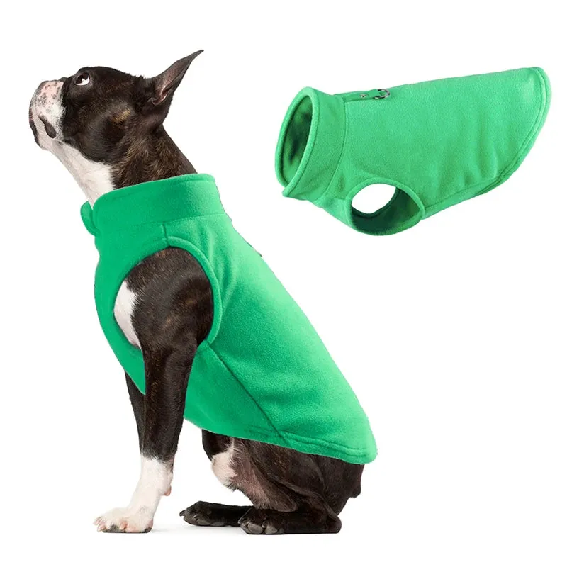 Warm Fleece Vest for Small Dogs - Winter Apparel for Puppies and Small Breeds