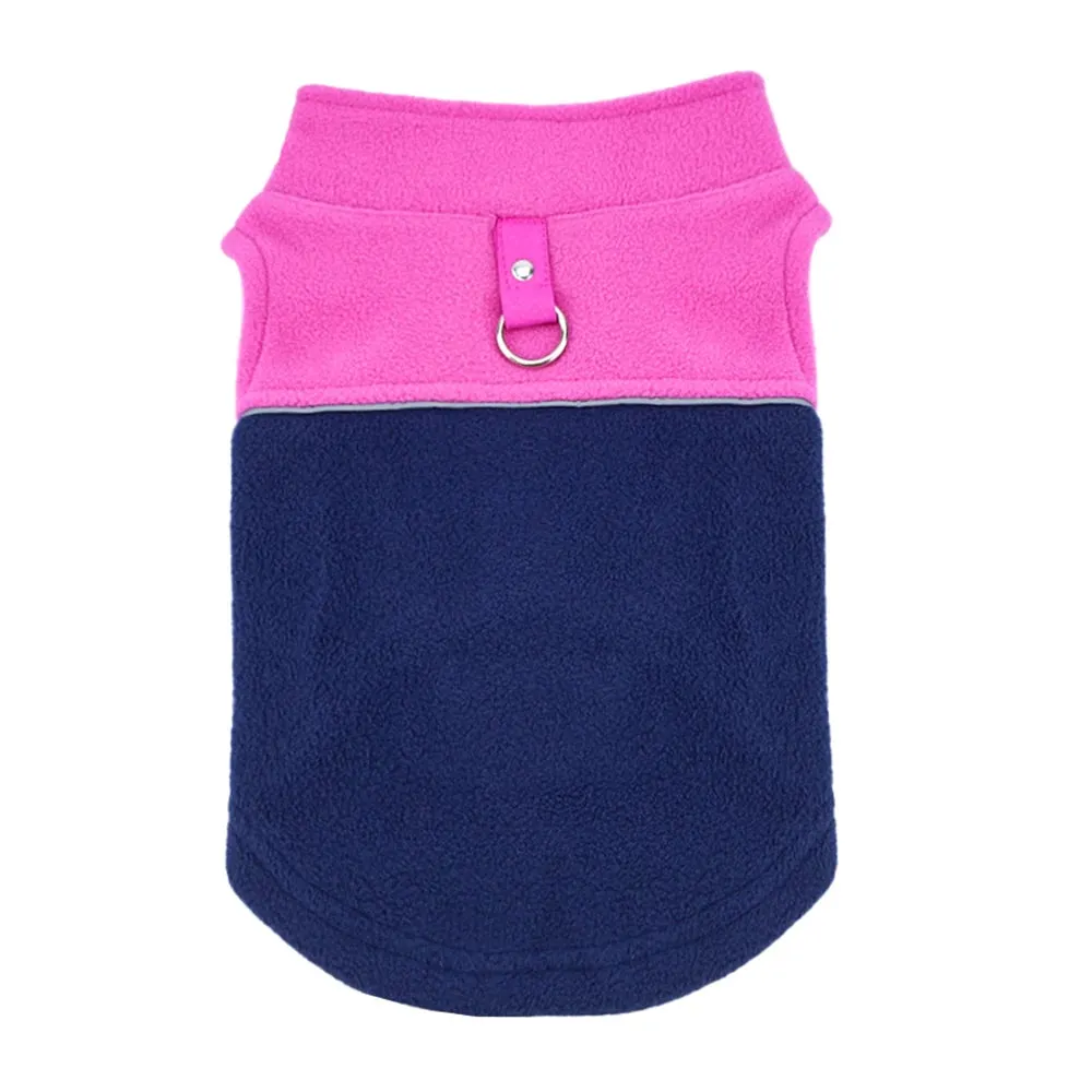 Warm Fleece Vest for Small Dogs - Winter Apparel for Puppies and Small Breeds