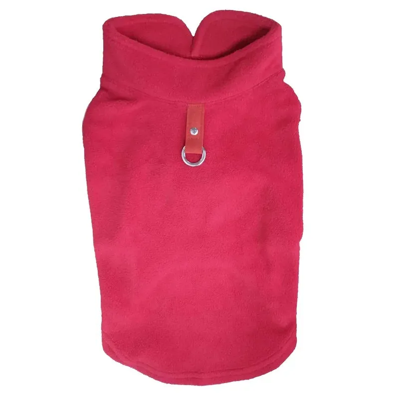 Warm Fleece Vest for Small Dogs - Winter Apparel for Puppies and Small Breeds