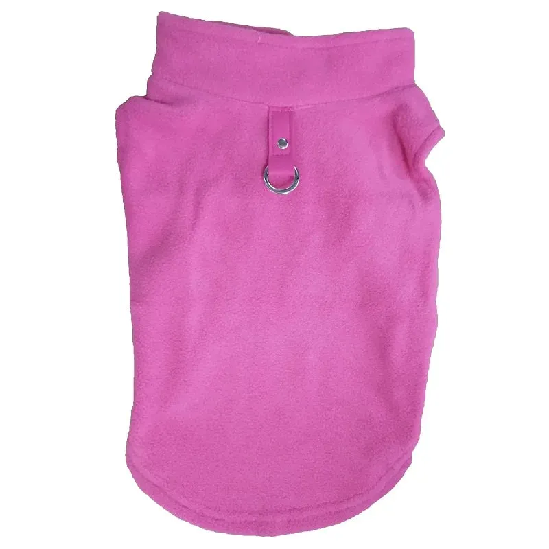 Warm Fleece Vest for Small Dogs - Winter Apparel for Puppies and Small Breeds