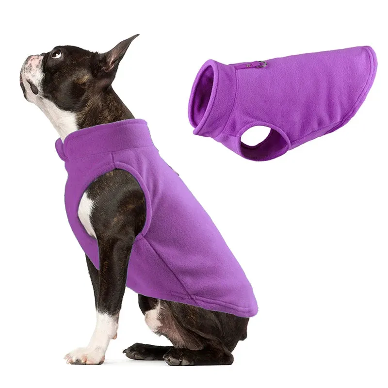 Warm Fleece Vest for Small Dogs - Winter Apparel for Puppies and Small Breeds