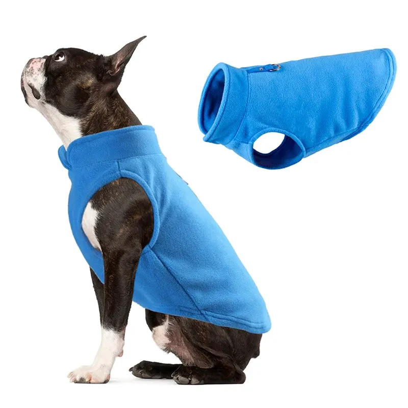 Warm Fleece Vest for Small Dogs - Winter Apparel for Puppies and Small Breeds