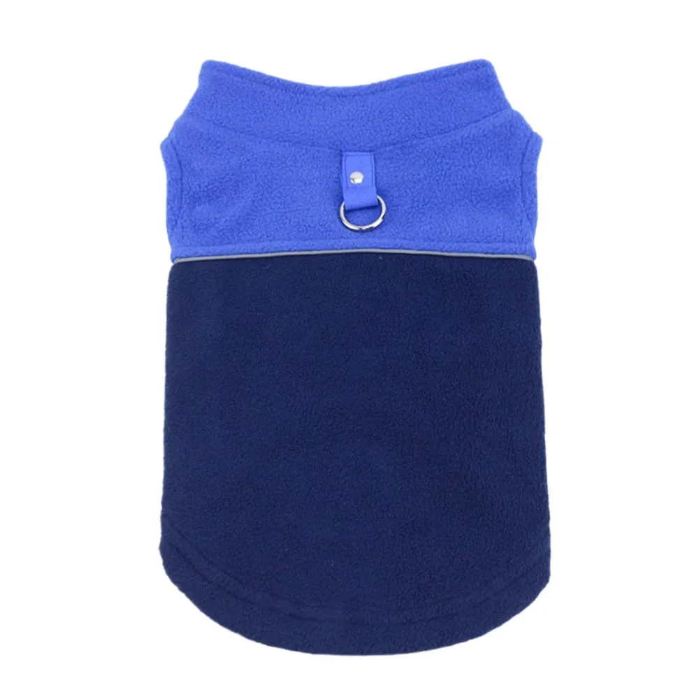 Warm Fleece Vest for Small Dogs - Winter Apparel for Puppies and Small Breeds