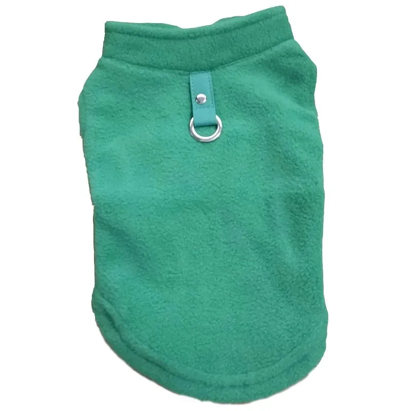 Warm Fleece Vest for Small Dogs - Winter Apparel for Puppies and Small Breeds